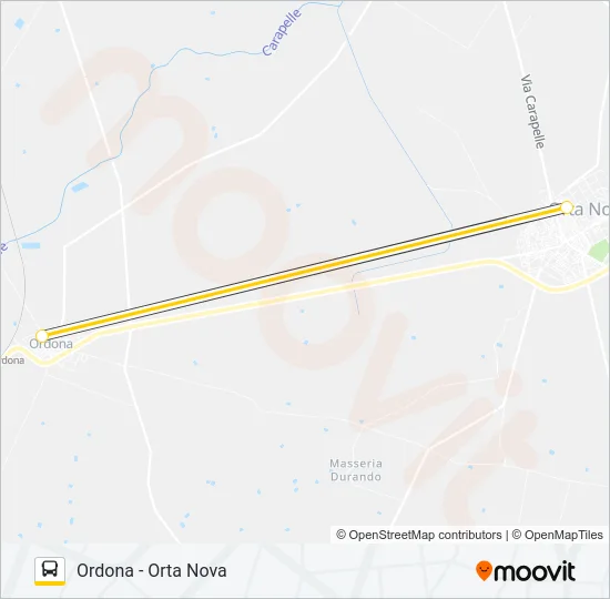 46045 - 2 Bus Line Map