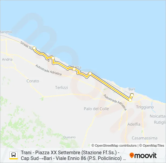 355.R451 Bus Line Map