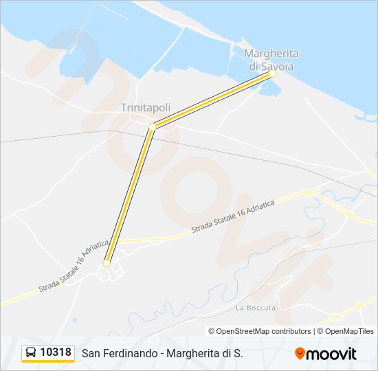 10318 Bus Line Map