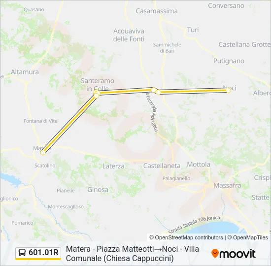 601.01R Bus Line Map