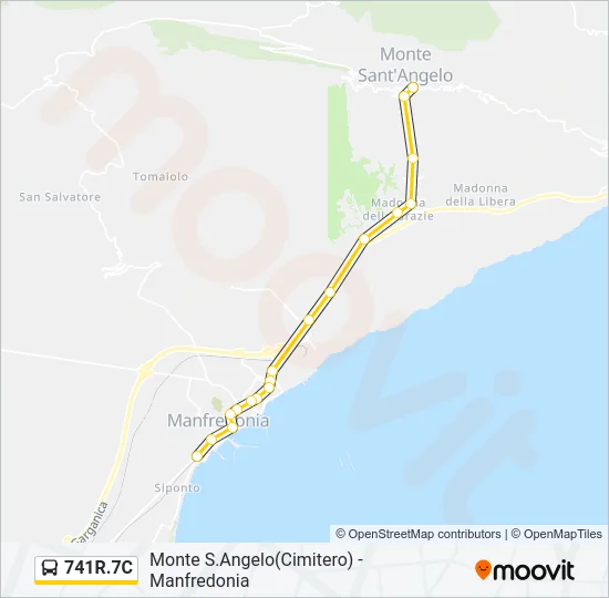 741R.7C Bus Line Map