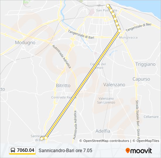 706D.04 bus Line Map