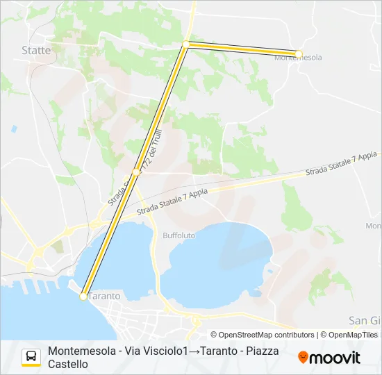 26.1815A1 Bus Line Map