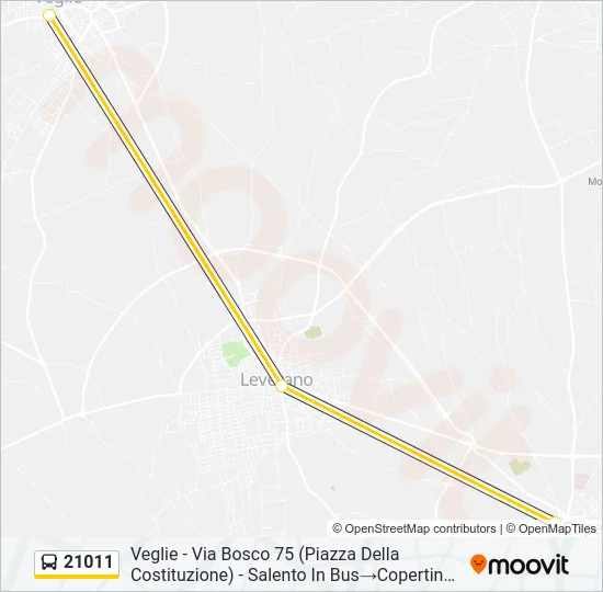 21011 Bus Line Map