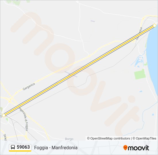 59063 Bus Line Map
