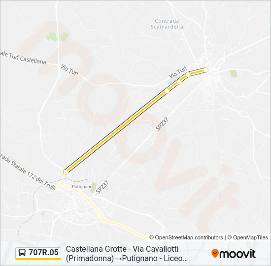 707R.05 Bus Line Map