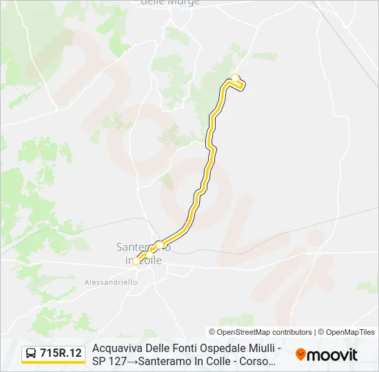 715R.12 Bus Line Map
