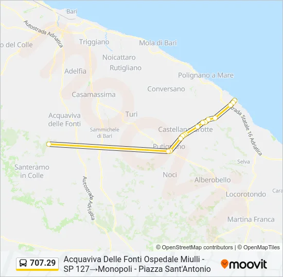 707.29 Bus Line Map