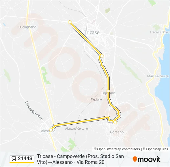 2144S Bus Line Map