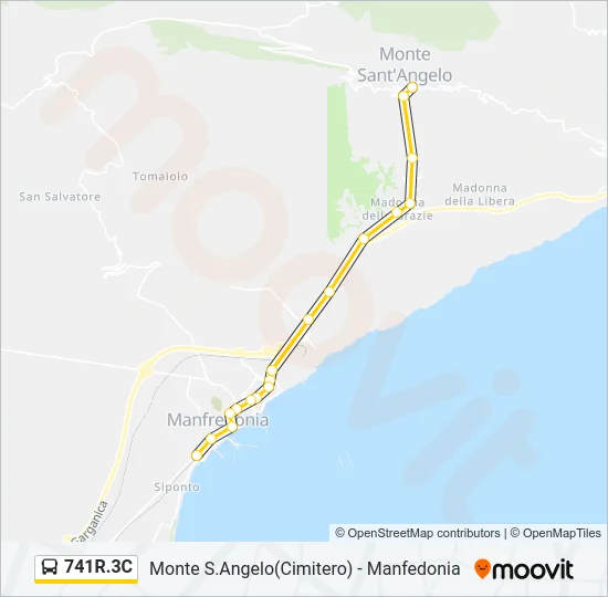 741R.3C Bus Line Map