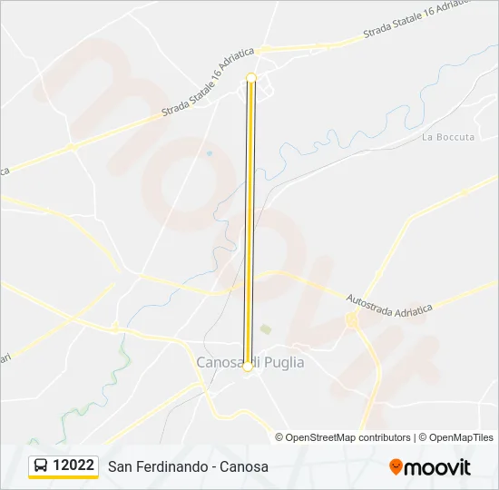 12022 Bus Line Map