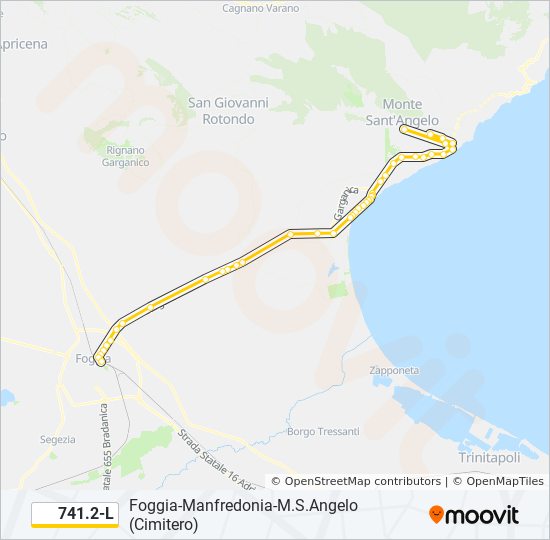 741.2-L bus Line Map