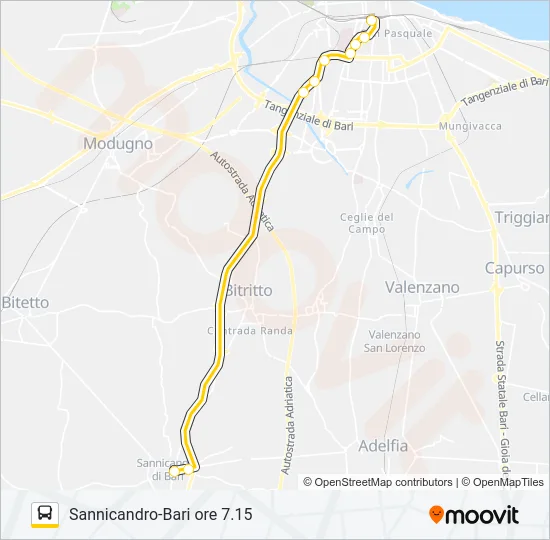 706.06BIS.01 Bus Line Map