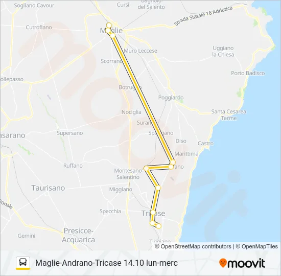 388 R TAM 14.10 Bus Line Map