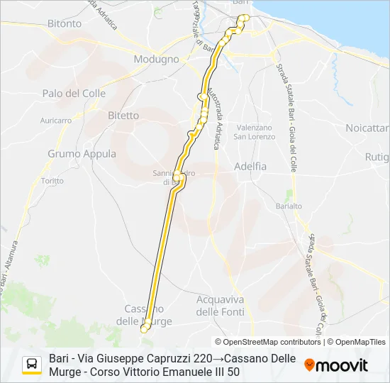 706R.21BIS.01 Bus Line Map