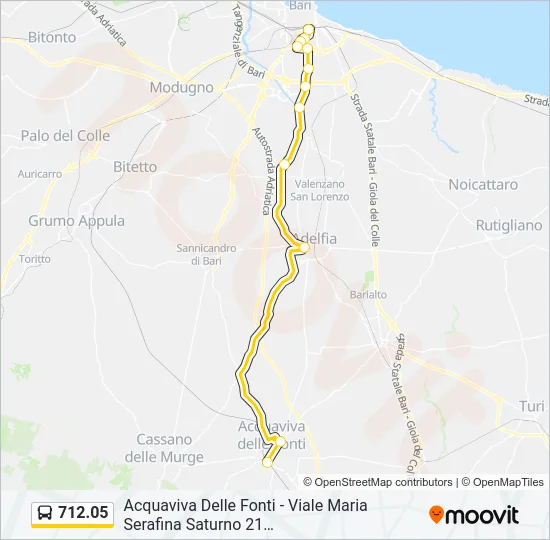 712.05 Bus Line Map