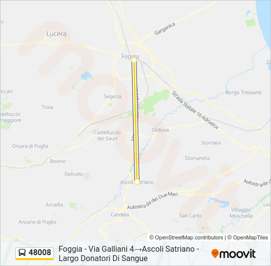 48008 Bus Line Map