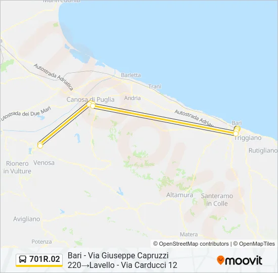 701R.02 Bus Line Map