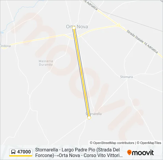 47000 Bus Line Map