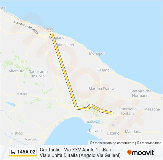 145A.02 Bus Line Map