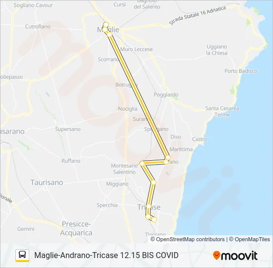 388 R TAM 12.15 Bus Line Map