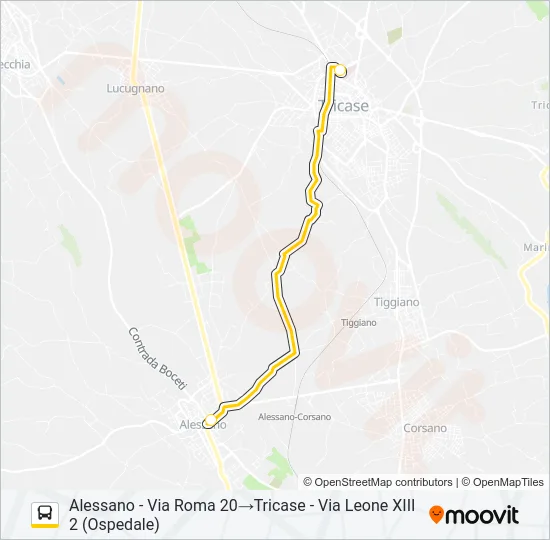 21413 -2 Bus Line Map