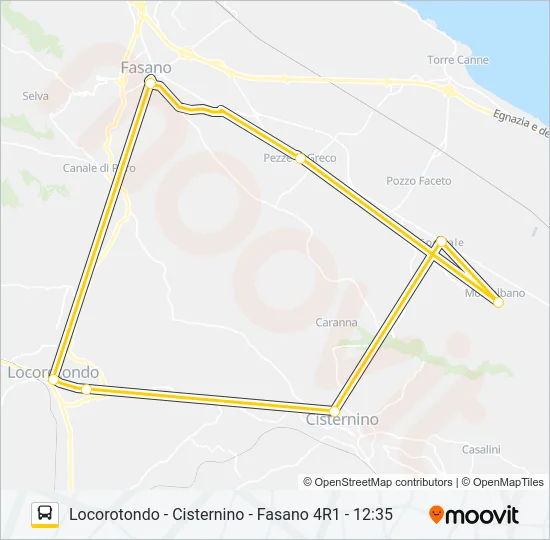 254.4.R.1 Bus Line Map