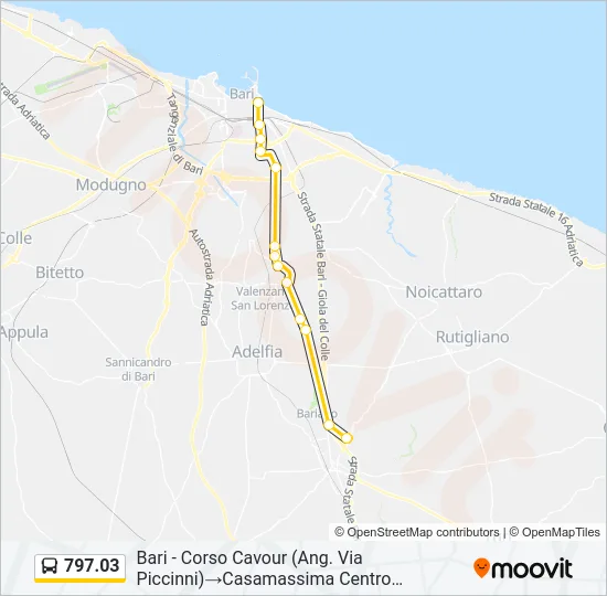 797.03 Bus Line Map
