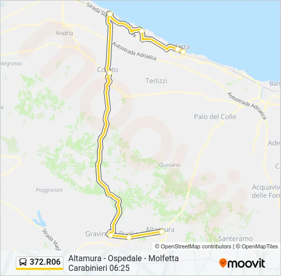372.R06 Bus Line Map