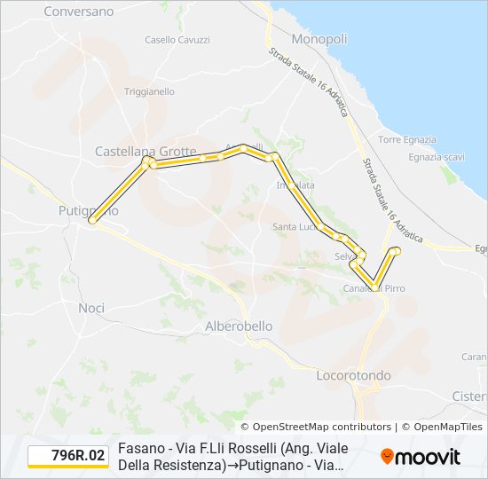 796R.02 bus Line Map
