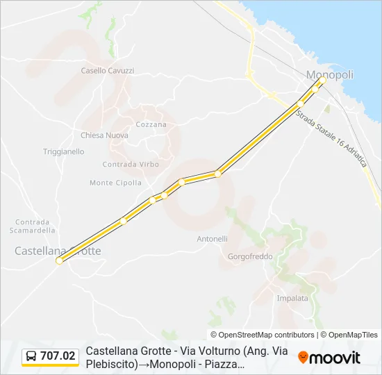 707.02 Bus Line Map