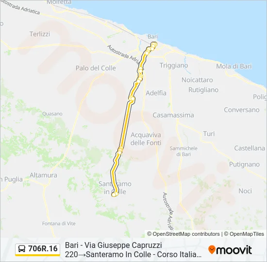 706R.16 Bus Line Map