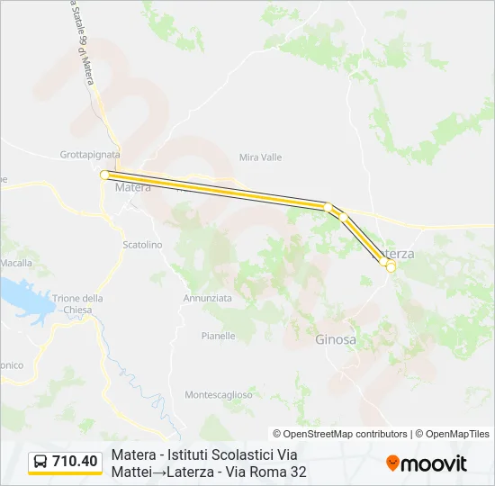 710.40 Bus Line Map