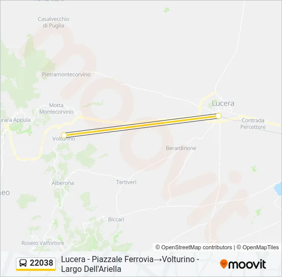 22038 Bus Line Map