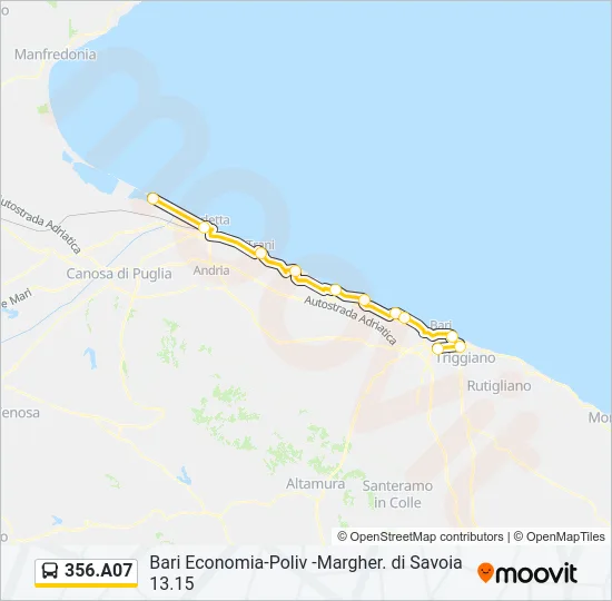 356.A07 Bus Line Map