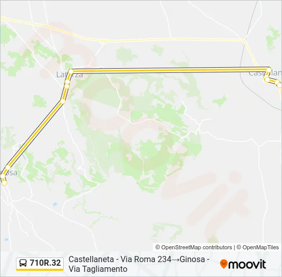 710R.32 Bus Line Map