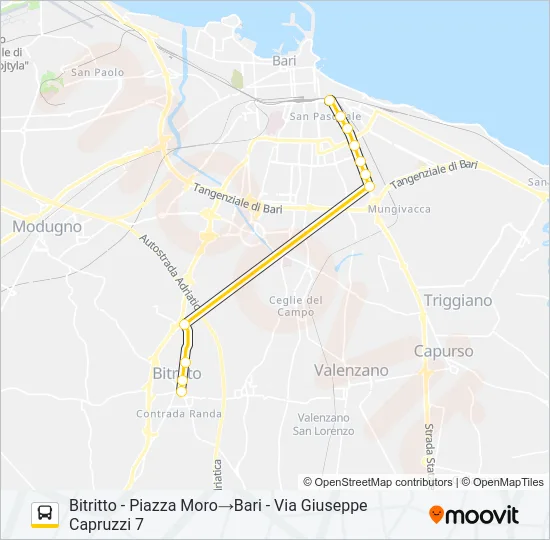 706D.05BIS Bus Line Map