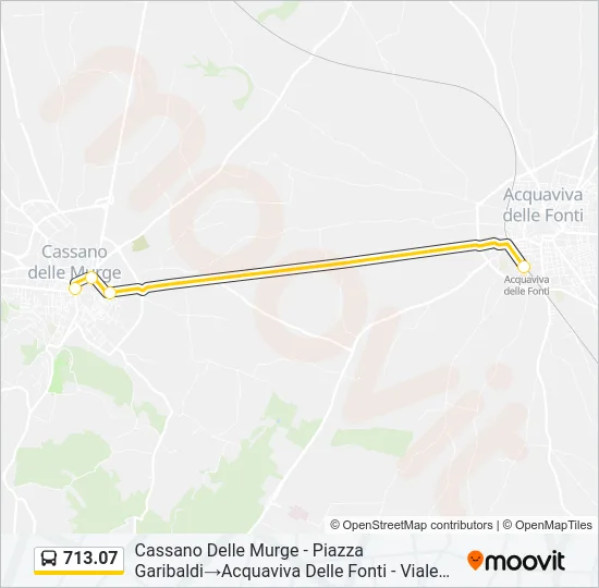 713.07 Bus Line Map
