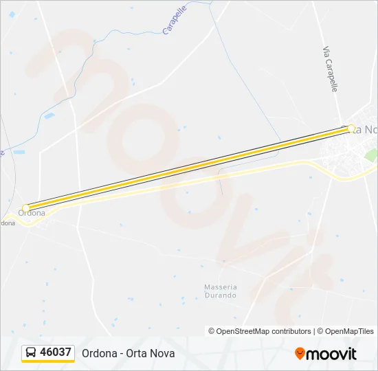 46037 Bus Line Map