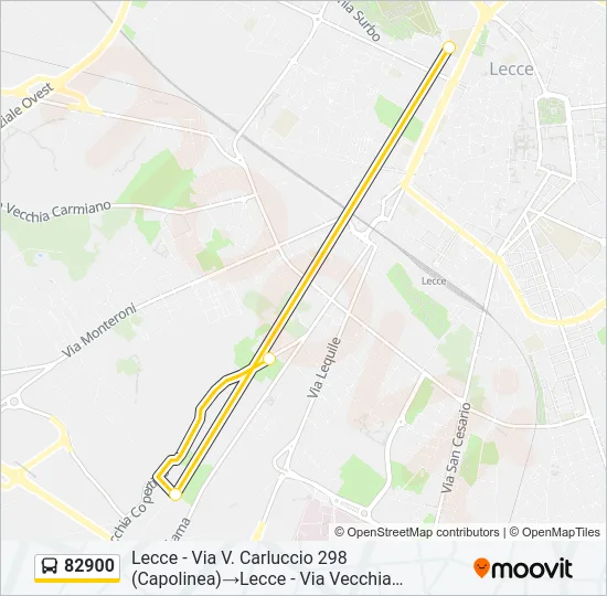 82900 Bus Line Map