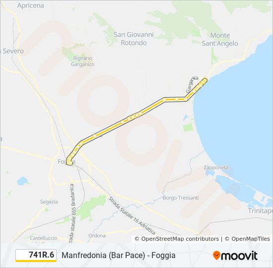 741R.6 bus Line Map