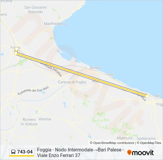 743-04 Bus Line Map