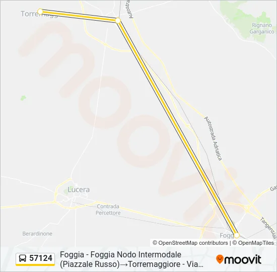 57124 Bus Line Map