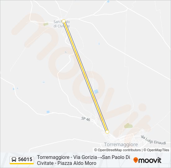 56015 Bus Line Map