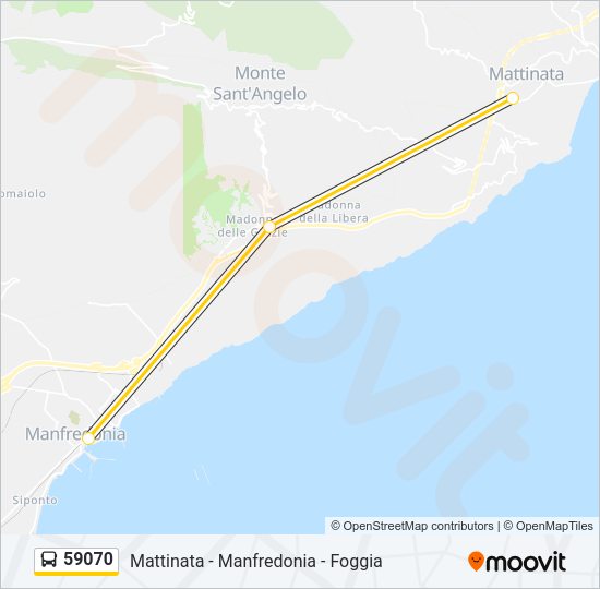 59070 Bus Line Map