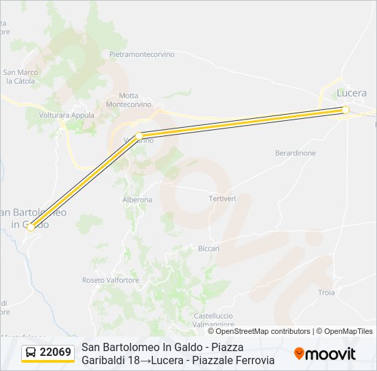 22069 Bus Line Map