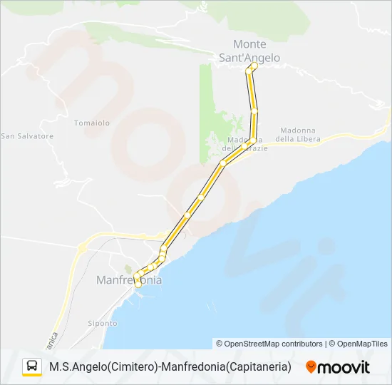 741.1CAP. Bus Line Map