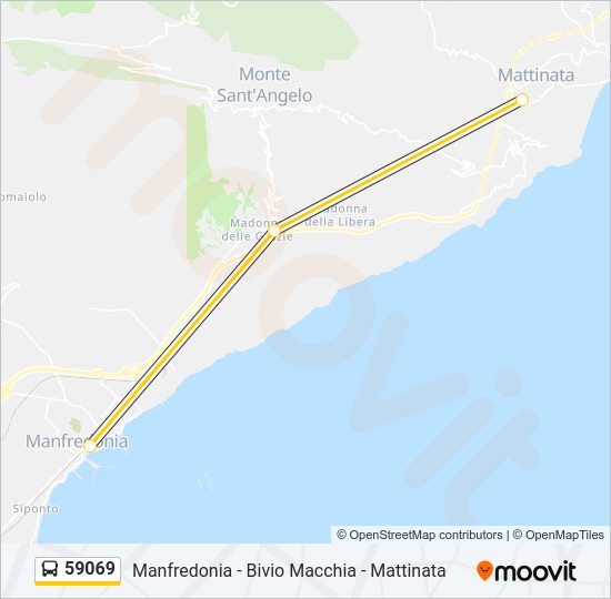 59069 Bus Line Map