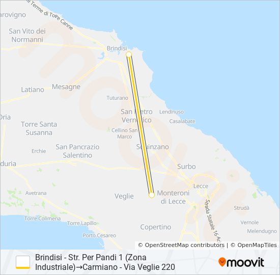 10310 - 2 bus Line Map