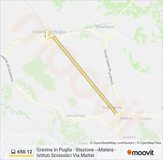 650.12 Bus Line Map